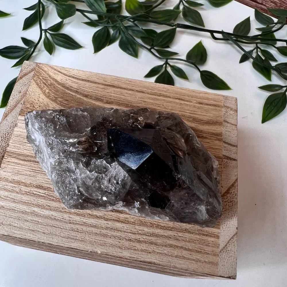 Smoky Quartz Crystal Points Cluster - Smoky Quartz Point Crystal Cluster - Picture 11 of 11